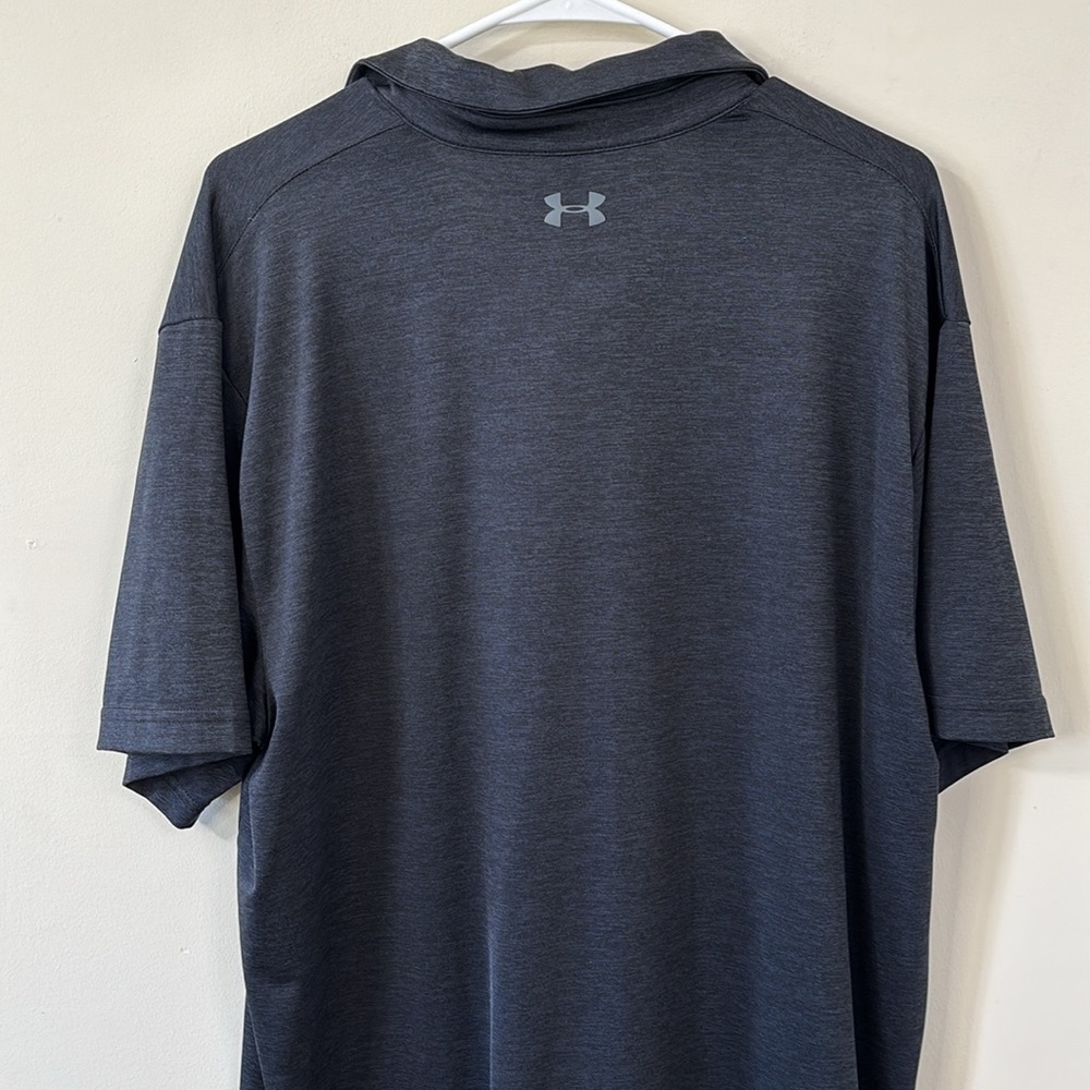 Under Armour Men’s Playoff Golf Polo Black Size XL - Picture 7 of 8
